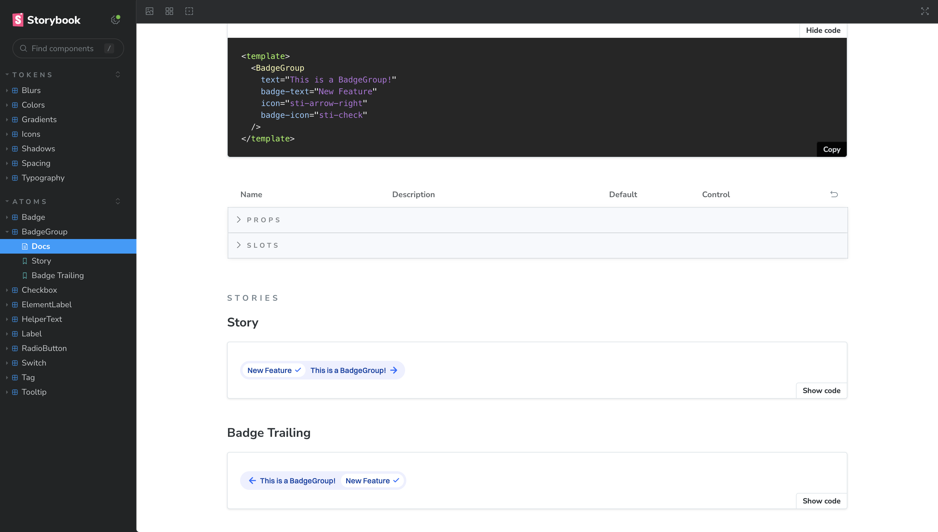 CUSTOM COMPONENT LIBRARY